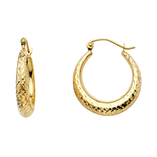 Gold Hoop Earrings – Ioka Jewelry