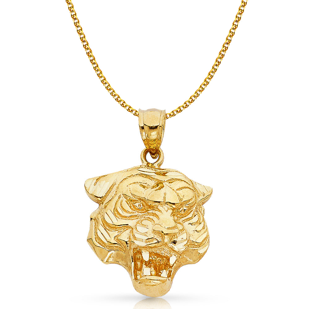 Tiger necklace / Sheila B Jewelry