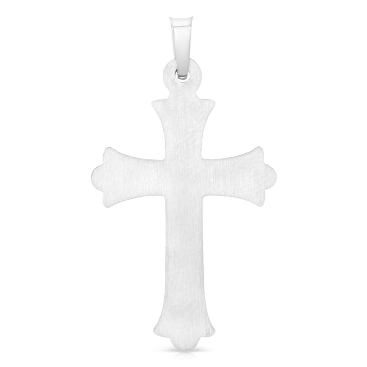 14K Gold Religious Cross Charm Pendant