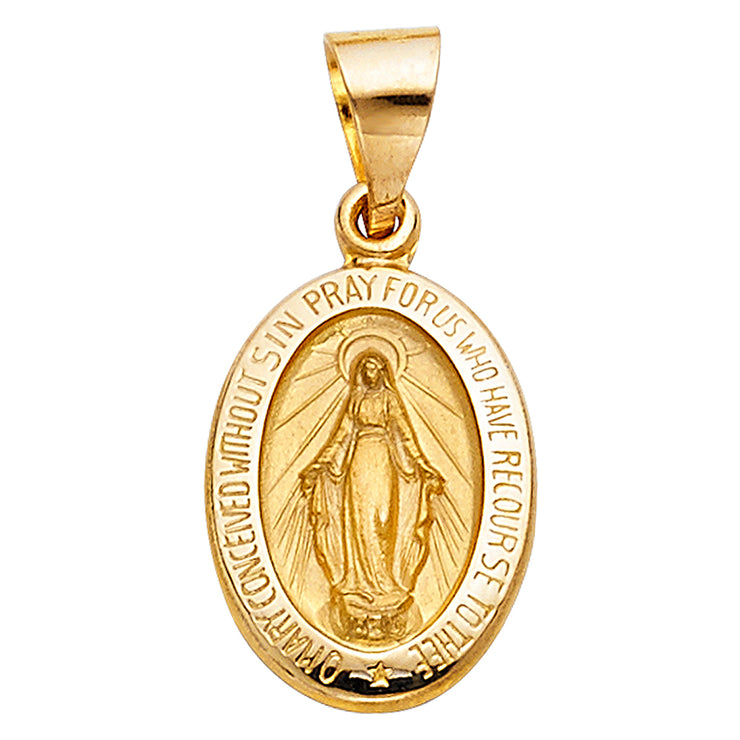 Virgin Mary Pendant for Necklace or Chain