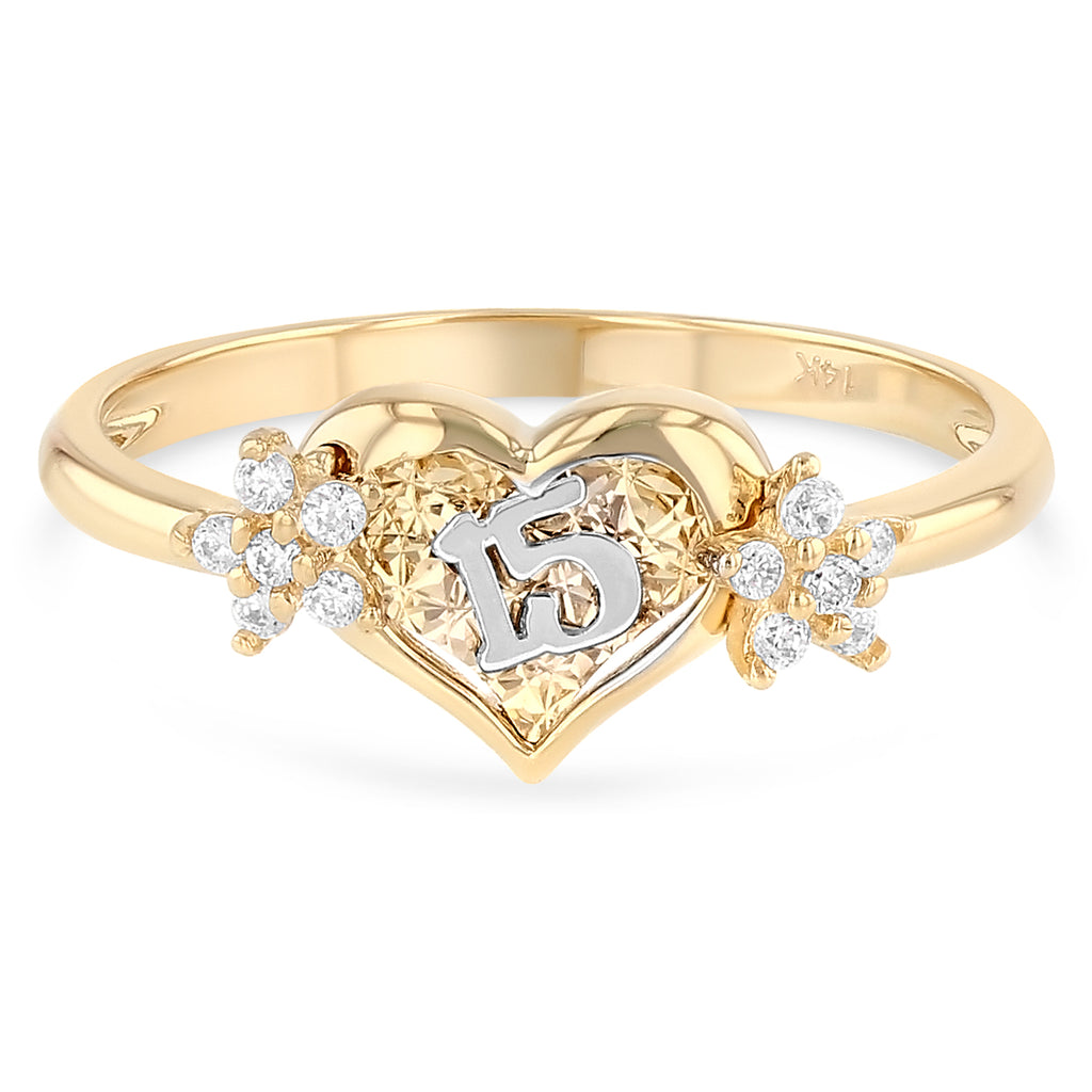 Gold Quinceanera Ring – Ioka Jewelry