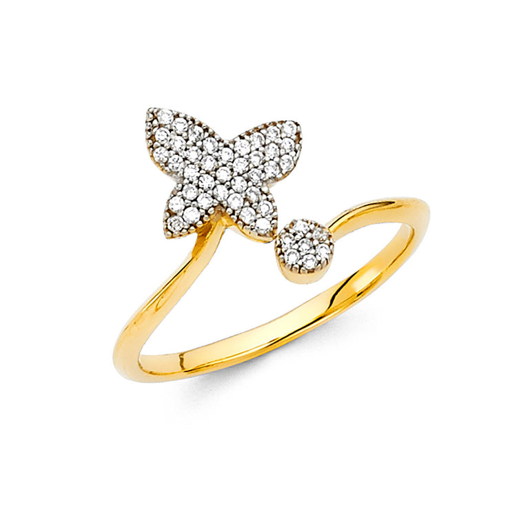 Statement Butterfly Ring